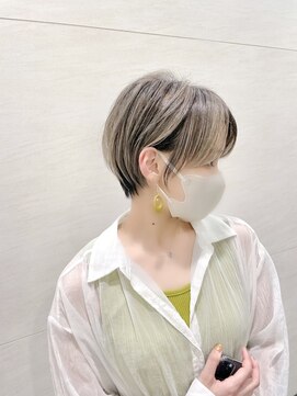 エイト プラット 渋谷2号店(EIGHT plat) ショートバレイヤージュ　似合わせカット　9/23