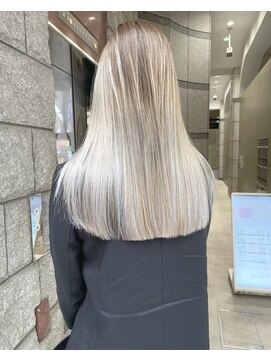 テイラー(Taylor) 【Taylor 大宮】ホワイトバレイヤージュ×髪質改善