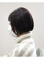 ウィスカーヘアー(whisker hair)&nbsp;ネープレスボブ　大人ミニボブ　