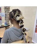 成人式アレンジ
