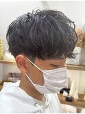 無造作パーマ