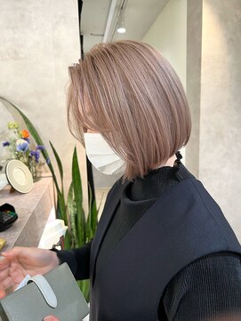 メゾンドイギー(MAISON de IGGY) ブロンド/ブロンドベージュ/ベージュ/ミルクティーベージュ