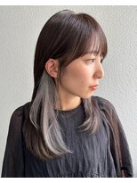 シレナバイアルティナ 辻堂店(sirena by artina)&nbsp;インナーカラーシルバー