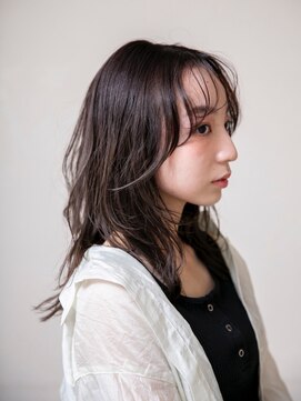 ヘアリゾート粋 ウナム 新宿東口店(enam) ミディアム/レイヤースタイル/くびれヘア