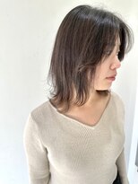 フォーク FOLK 【FOLK】カットで透明感☆似合わせ外ハネレイヤーウルフ♪