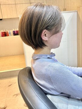 ヨファ ヘアー(YOFA hair) 似合わせカット　丸みショートボブ