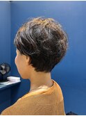 くせ毛風ショート