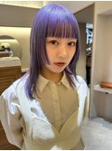 ラベンダー/ケアブリーチ/ブリーチカラー/ハイトーンカラー