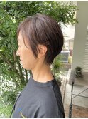えりあしスッキリ丸みショート/野田Lily