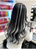 黒髪からイメチェン ギャルハイライト