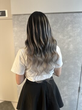 ガルボヘアー 名古屋栄店(garbo hair) プルエクステハイライトロング