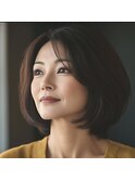 大人ショートボブ