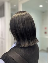 ウル 表参道(HOULe)&nbsp;アッシュ髪質改善ボブ顔まわりレイヤー20代30代40代[表参道]