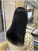 縮毛矯正×美髪カラー
