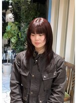 シアン 栄店(CYAN.)&nbsp;シャギーカットでone point！大人気レッドカラー