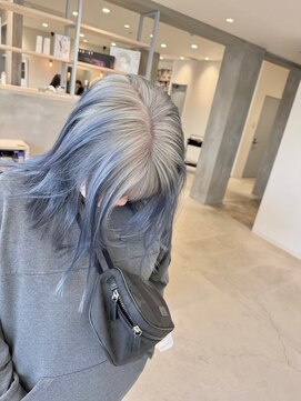 ロテ 名古屋 名駅店(Lote.) イメチェン/ホワイトブロンド/外ハネボブ/美髪/名古屋