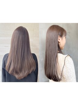 【表参道駅5分】もう天候に左右されない！ 360度どこから見ても美しいサラサラストレートに