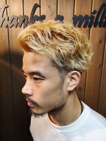 サンフラット(Sun Flat)&nbsp;パーマ×メンズカット