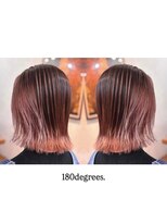 ワンエイティーディグリース 中目黒(180°One Eighty Degrees.) 【海外ヘア/ハイライト/ブリーチ/髪質改善/髪質改善カラー】