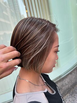 チャンプ 小阪店(Champ) 「丸みシルエットで大人可愛い♪コンパクトボブ」
