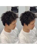 ブライト(BRIGHT)&nbsp;スパイキーショートスパイキーパーマ