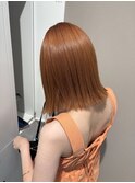 ブリーチ×ペールオレンジ