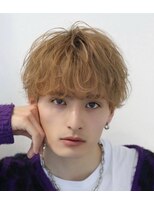 オーシャントーキョー 仙台(OCEAN TOKYO)&nbsp;シャドウパーマショートマッシュツーブロック韓国スパイラル黒髪