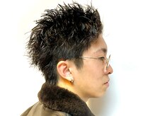 プリストオオサカ(PRIST OSAKA)の雰囲気（《スパイキーショートパーマ》で男らしい雰囲気◎［大阪心斎橋］）