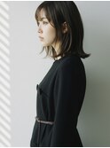 忙しい30代人気!越谷の時短レイヤーショート×ヘーゼルブラウン