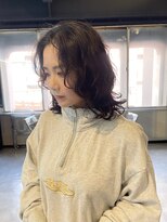 イロハ(IROHA) ミディアムレイヤーパーマスタイル