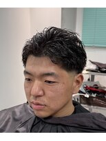 レリンク バイ コッミナム(LeLink by COMiNUM) 無造作に決まるスキンフェード×ピンパーマ