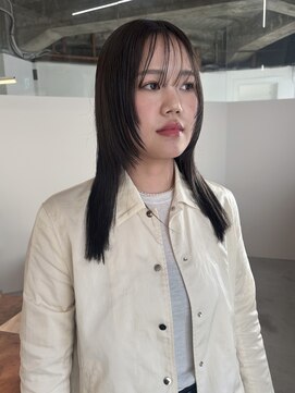 ヒンク 大阪 野田(the hinc) 顔まわりデザインカット