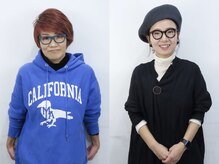 2. 経験豊富な女性スタイリストが在籍
