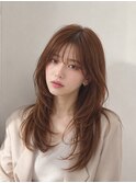 大人韓国風ナチュラルレイヤーハッシュカット20代30代池袋