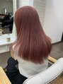 シダ(sida SAIIN)&nbsp;可愛いピンクベージュ（ワンブリーチ)