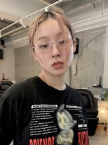 シティ 薬院(SITY.)&nbsp;薬院　顔まわりレイヤーカット　ヘアセット　ブリーチなしカラー