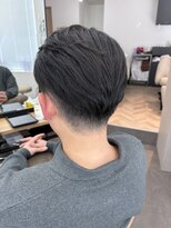 ヒストリー 元住吉(HISTORY)&nbsp;刈り上げナチュラルショート 黒髪マッシュ束感スタイル