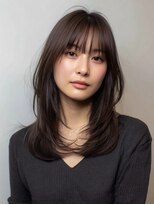 ラ ブーケ 大垣店(La Bouquet)&nbsp;ダークパープル/ナチュラルショート/ミルクブラウン/夏/大垣