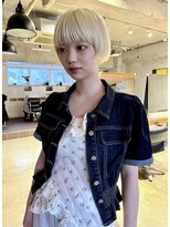 ケシキ 佐賀(keshiki)&nbsp;ショート/ブロンド/ショートボブ/20～30代/佐賀