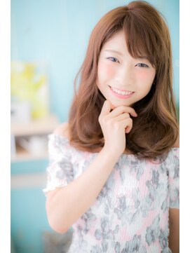 ミック 日暮里店(miq) 外国のセレブ風★ラブカールロング【miq日暮里】