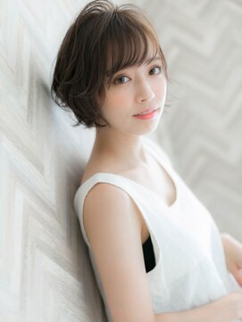 ローマ ギンザ(ROMA Ginza) 『ROMA』大人かわいい透明感ブルージュふんわりエアリーショート