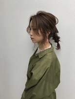 カシェ マエノヘタ(Cashe'e MAENOHETA)&nbsp;おくれ毛アレンジ  ＊ tsujimura