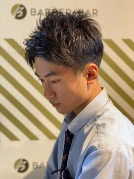 バーバーバー 千葉(BARBER-BAR) ショートマッシュスタイル