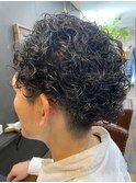 スパイラルパーマ