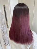 ループ(LOOP) 韓国風ピンクパープル