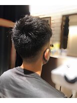 エヌドットバーバー ギンザ(N.BARBER GINZA)&nbsp;フェード/スパイラルパーマ/短髪パーマ　【銀座】<理容室>