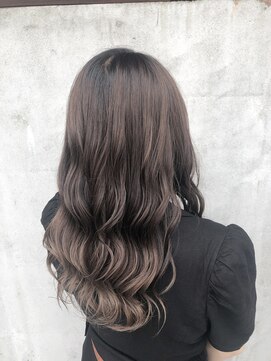 ナゴンスタイル(NAGON STYLE) グレージュ×バレイヤージュ