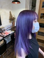 ボアップ 松山店(boappu) #パープル#ムラサキ#ハイトーン