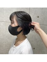 ヘアサロン ドットプラス 町田店(dot. plus)&nbsp;<Insta@s_ym_99_>インナーネイビー/フェザーバング[町田駅]
