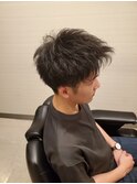 ツーブロック/ナチュラル/刈り上げ/清潔感/メンズショート